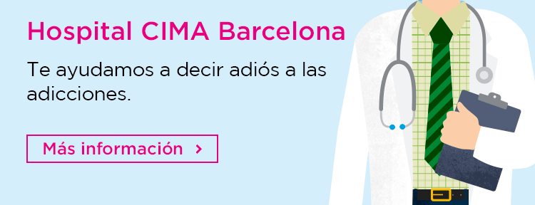 Información sobre la especialidad de adicciones del Hospital CIMA Barcelona