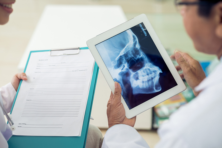 Radiografía para ortodoncia