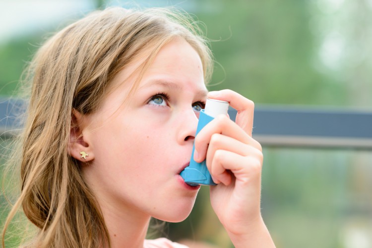 Inhalador para el asma